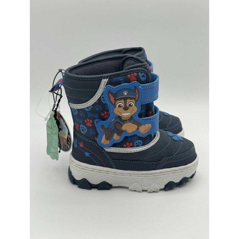 PAW PATROL Winter Toddler Boys Lights Up Winter Boots, Size 7